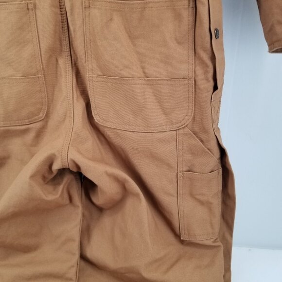 Schmidt 40-42 Overalls Coveralls Insulated Brown Medium short - Picture 10 of 15